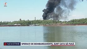 Speriați de bombardamente, românii de la graniță sunt gata să fugă. Oamenii se tem din ce în ce mai tare: „M-a afectat psihic”